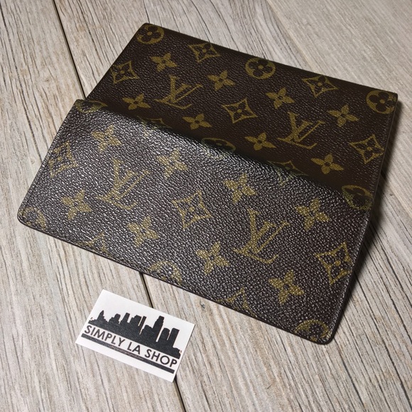 Louis Vuitton Bags Vintage Louis Vuitton Checkbook Wallet Poshmark